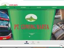 Tablet Screenshot of gunungharta.com